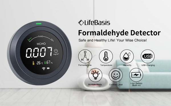 LifeBasis WIFI Formaldehyde Detector