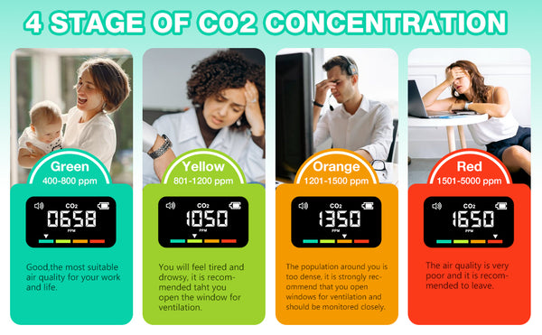 LifeBasis CO2 Detector