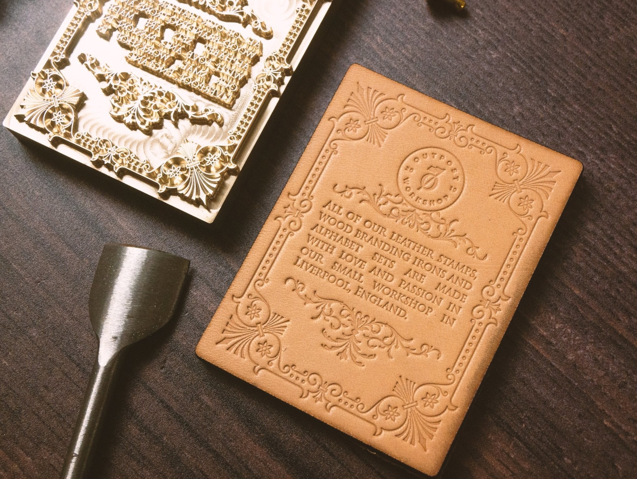 Alphabet Leather Stamps –