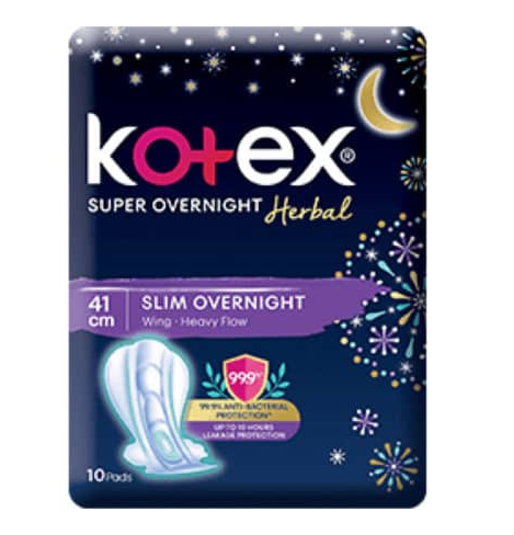 Kotex, Dreamate Slim Non Wing Pads 41cm(Absorbent,Rapid-Dry,Flexible,Extra  Protection)