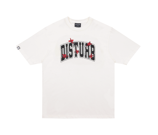 College Tee in Off-white