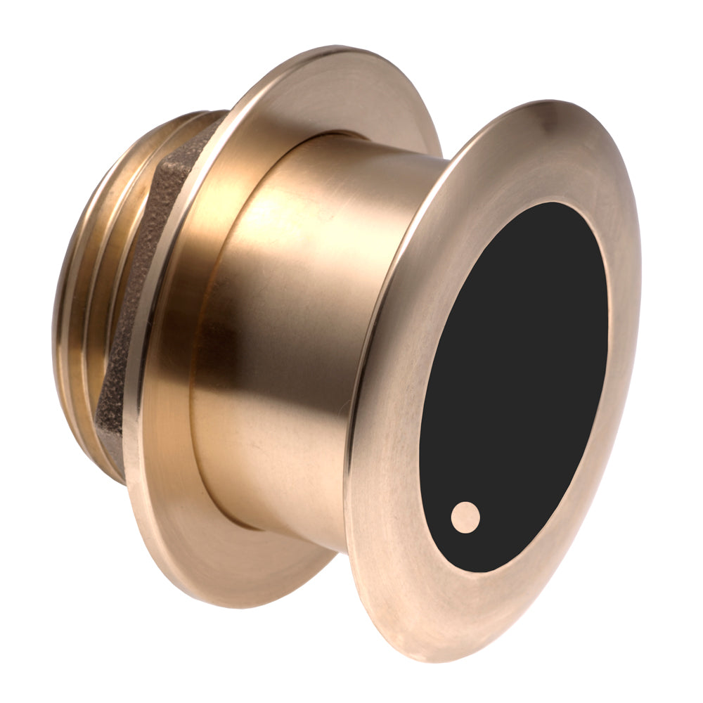 Garmin 010-12181-21 Bronze Thru-hull Wide Beam Transducer with Depth & Temp - Airmar B175HW