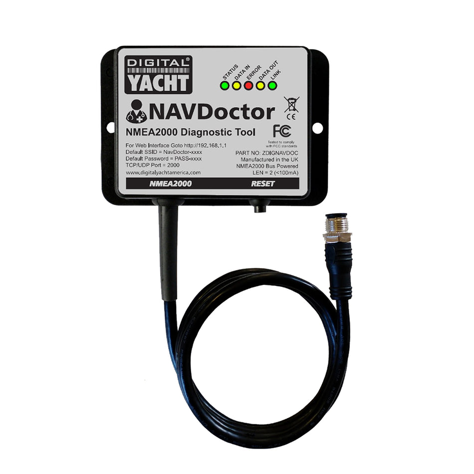 Digital Yacht Navdoctor Nmea2000 Dianostic Monitor