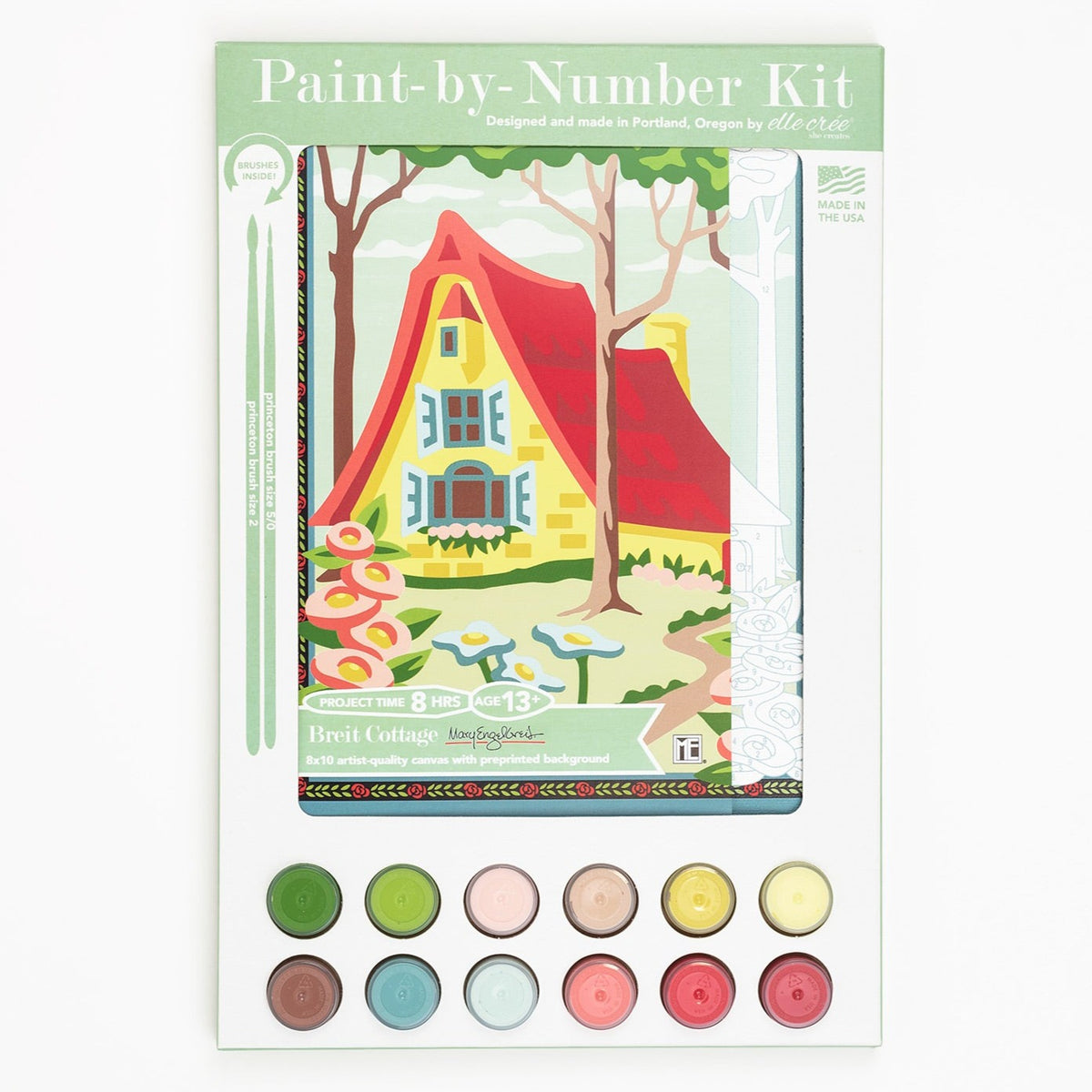 Art 101 Gallery Mini Paint by Number Kit