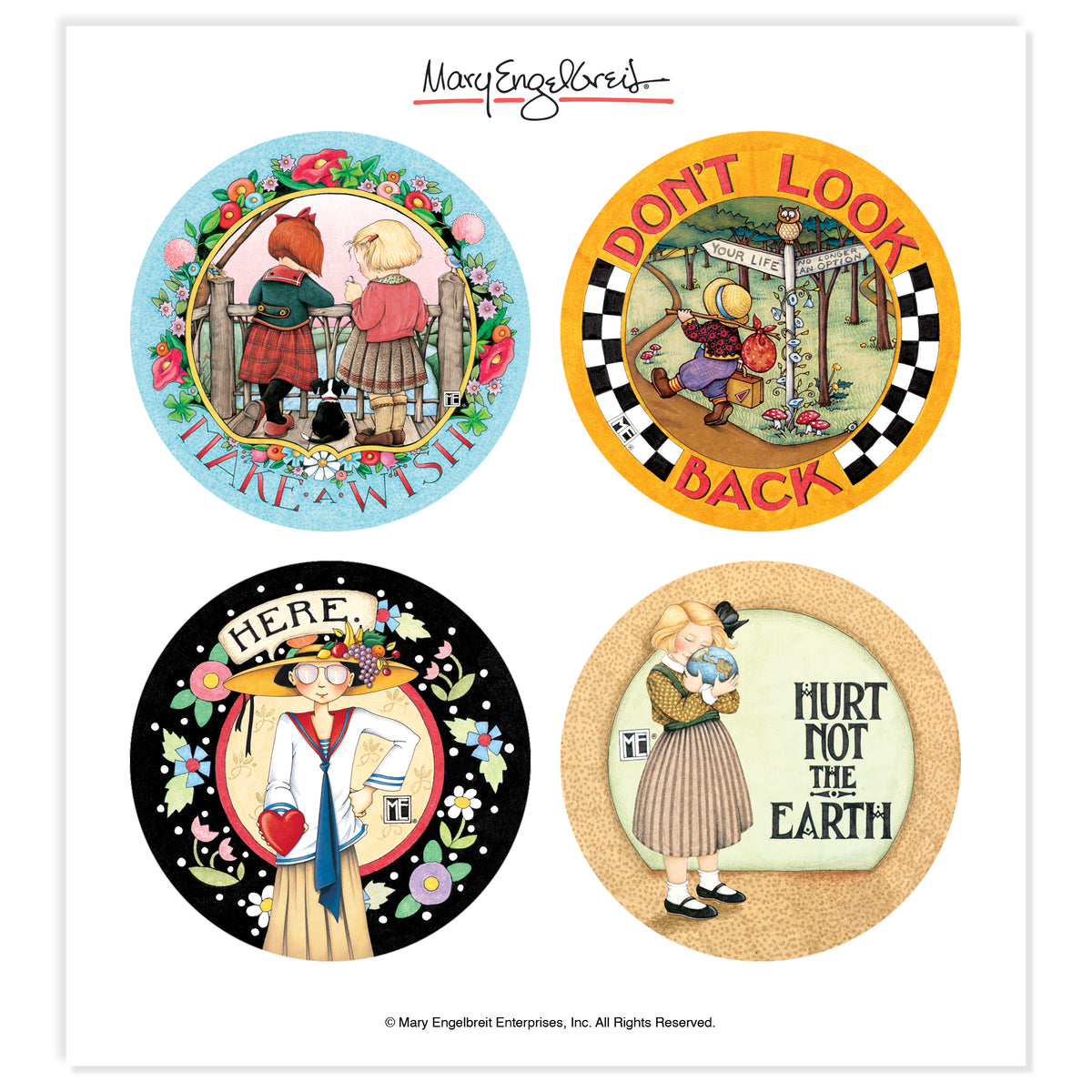 Mary's Classics Stickers Series 3