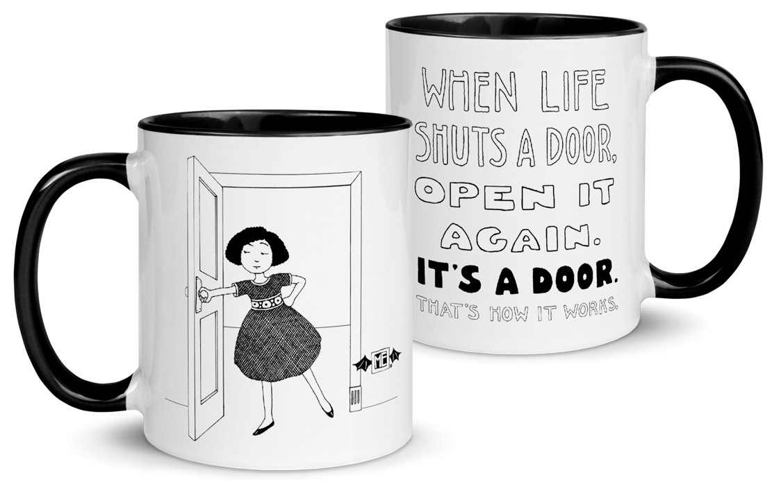 Bust Me Open mug