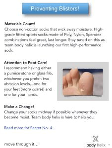 Preventing Blisters - A Few Tips for Better Foot Care!