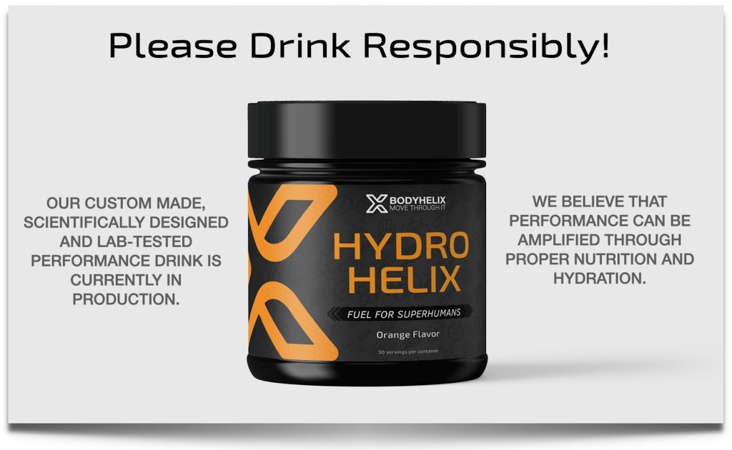 Hydro Helix electrolyte replacement powder endurance fuel drink