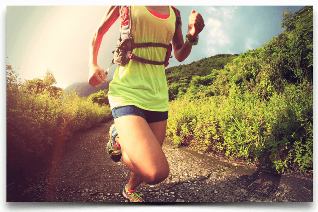 Female endurance runner<br>