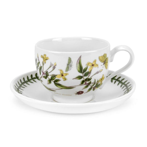 Teacup and Saucer Yellow Jasmine