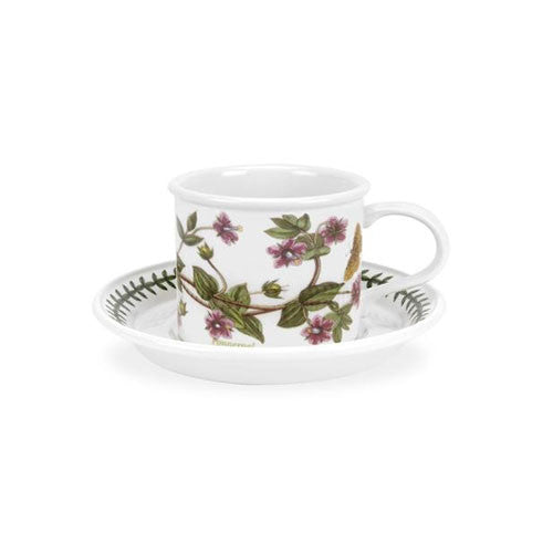 Portmeirion Botanic Garden Tea Cup & Saucer Pimpernel