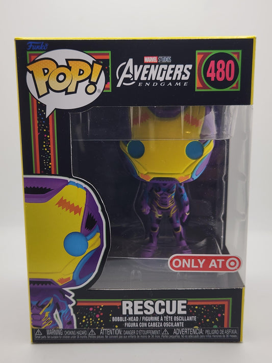 Funko Pop Iron Man #649 Luz negra