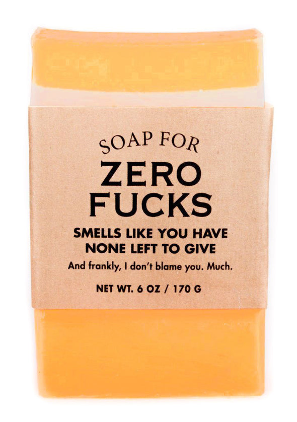 Soap for Zero Fucks