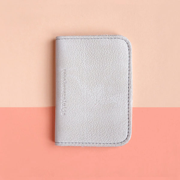leather card sleeve sand – renskeversluijs