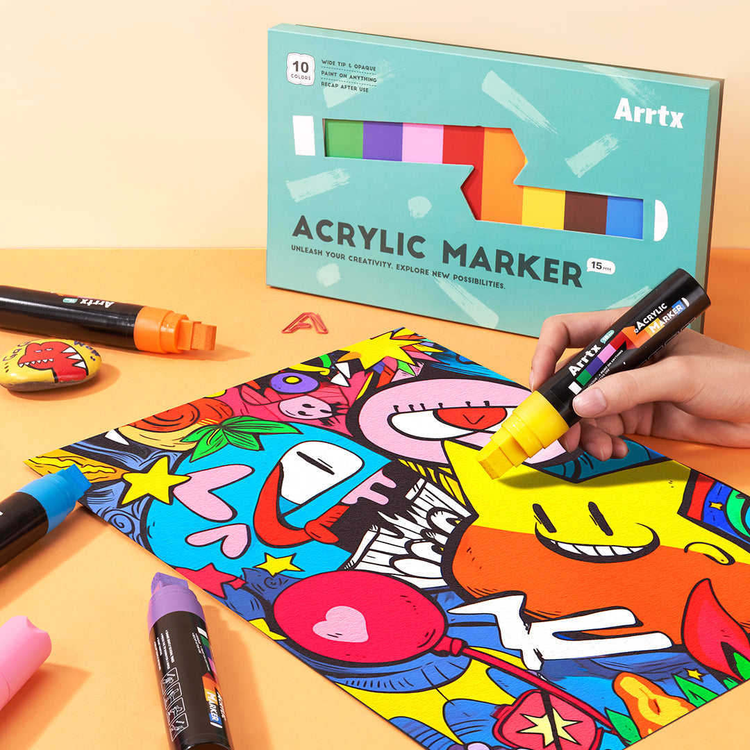 Arrtx 30 Colors Acrylic Paint Pens - 30B – ArrtxArt