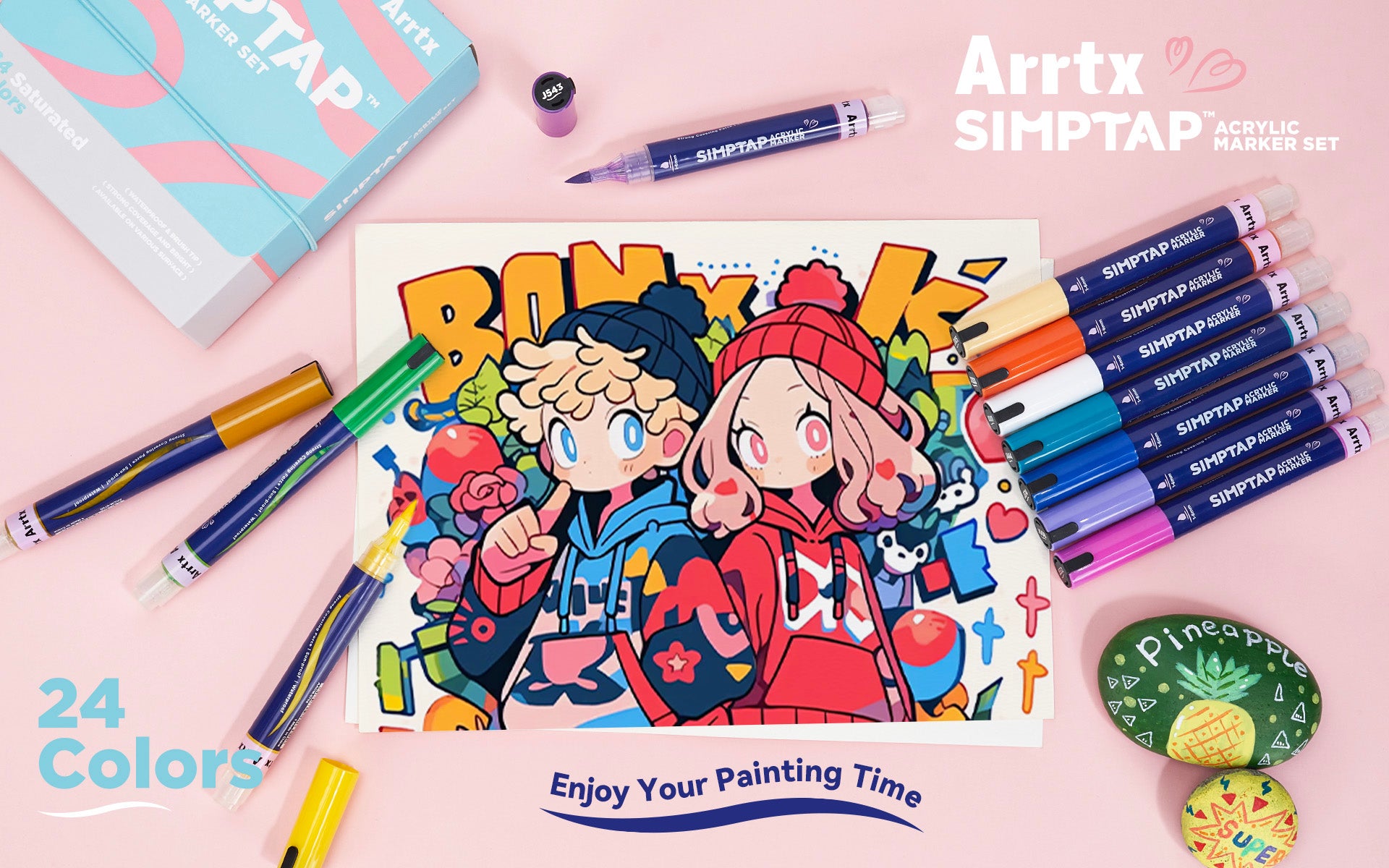 arrtx acrylic markers liners｜TikTok Search