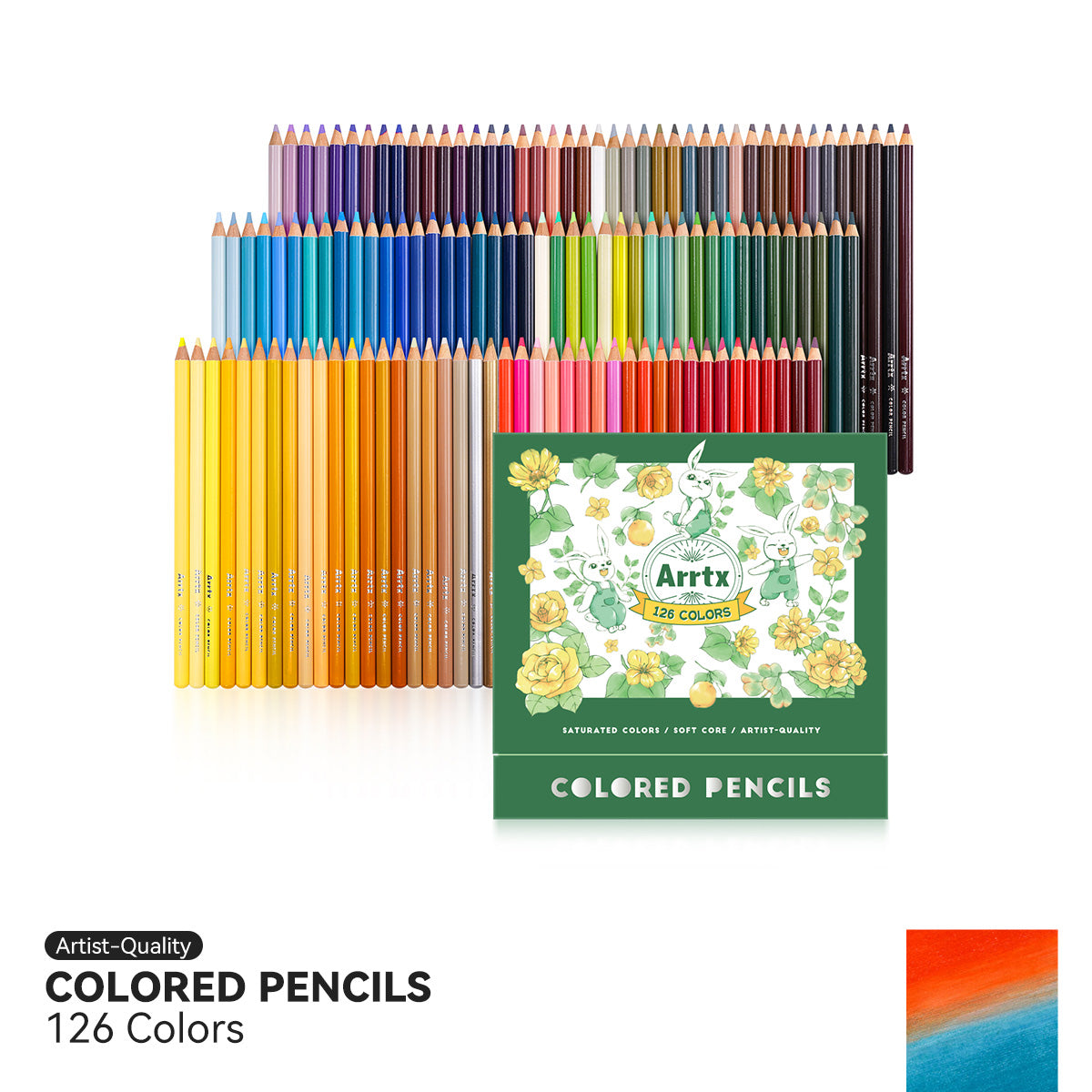 Arrtx Drawing Pencils, 14 Pcs (4H - 8B) Artist Sketching Pencils for D –  ArrtxArt