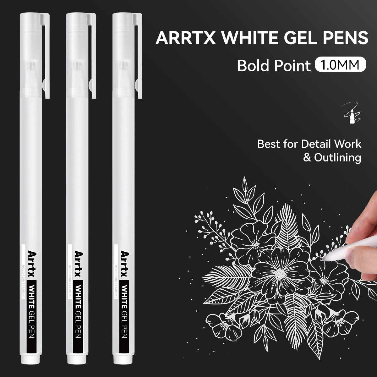 Arrtx Double-sided Marker Pens Oros, 80 Colours - merXu