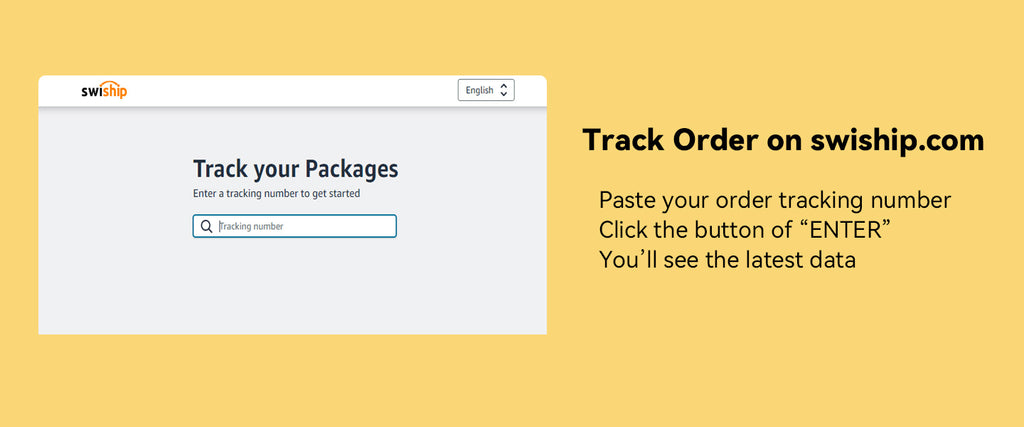 SWISHIP tracking