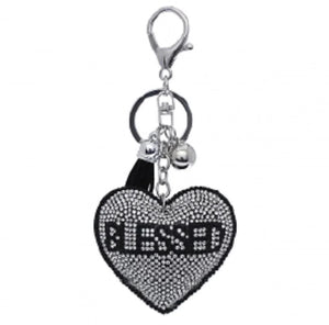 Blessed Keychain - So Girly Fashions  - Madonna Keychain