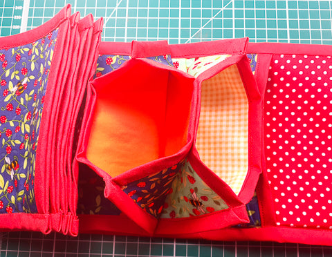 How to make a concertina wallet