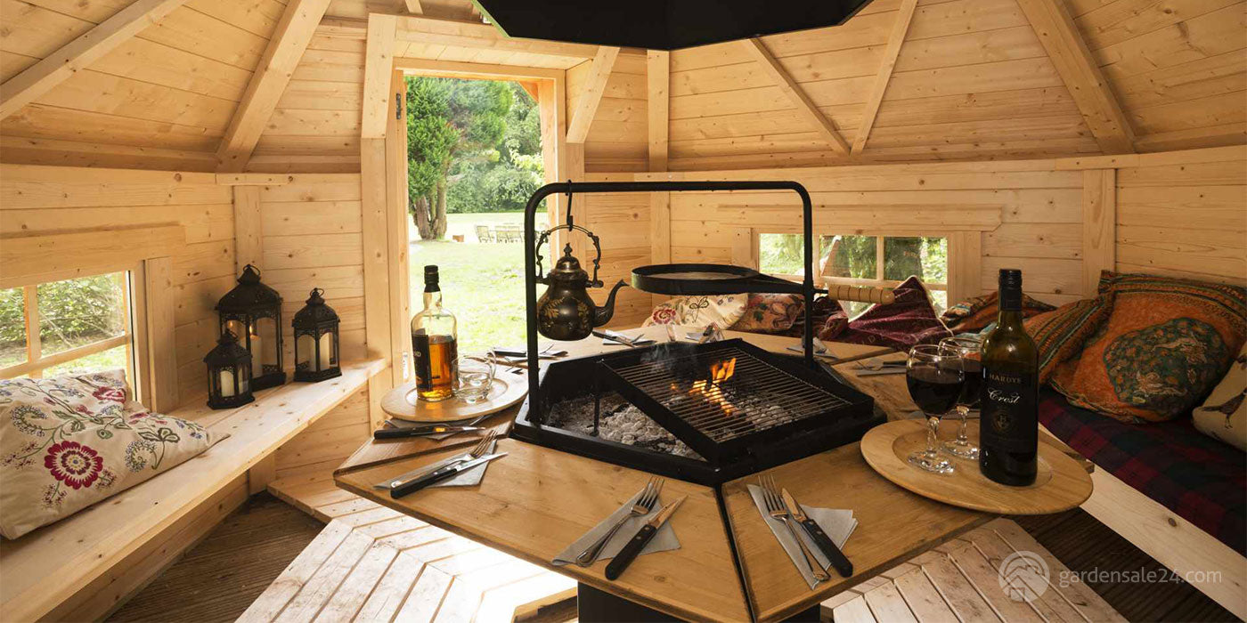 Barbecue Cabin And 5 Amazing Party Ideas Gardensale24 Com