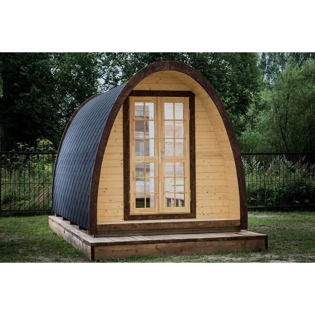 Flat Pack Glamping Camping Pod Kits For Sale Insulated Sauna