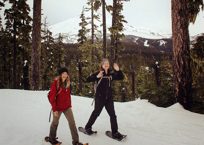 Snowshoeing Bennet Pass