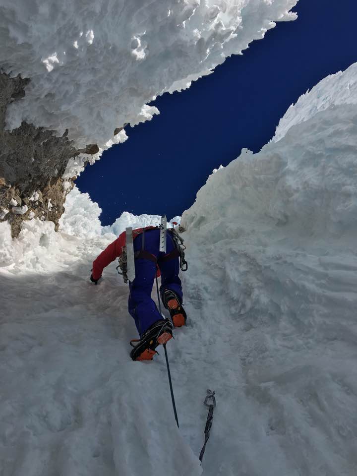 Mount Hood via Devil's Kitchen Headwall 