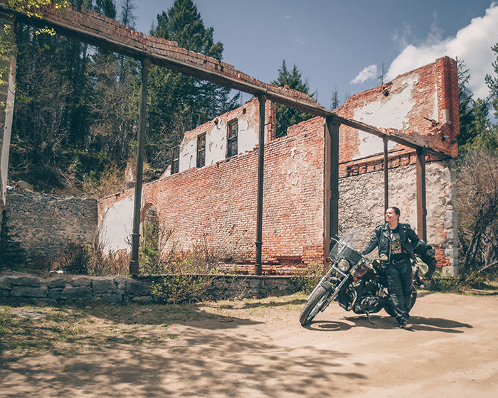 Traveling solo on a motorcycle