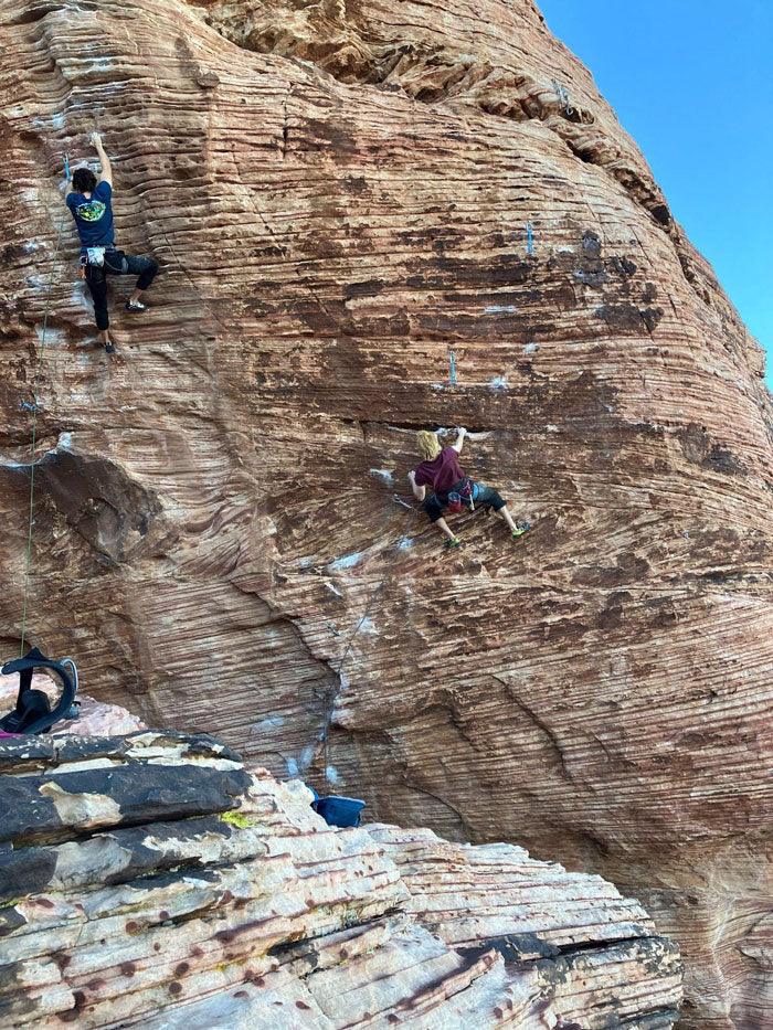 red rocks