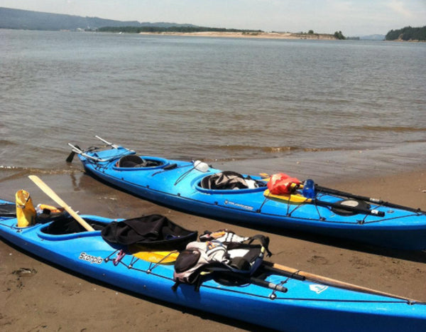 Columbia River kayak trip