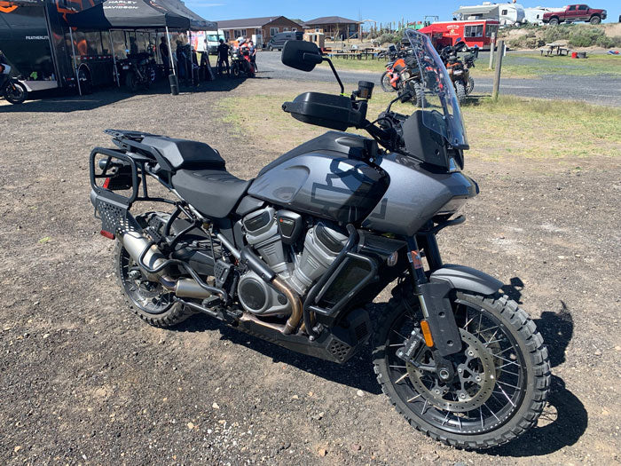 Harley Davidson had the new Pan American