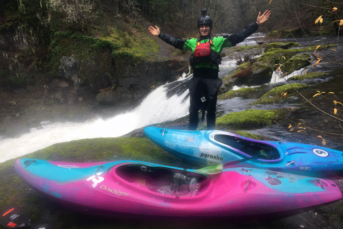 Kayaking the East Fork of the Lewis River
