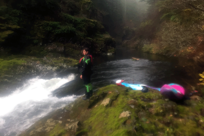 Kayaking the East Fork of the Lewis River