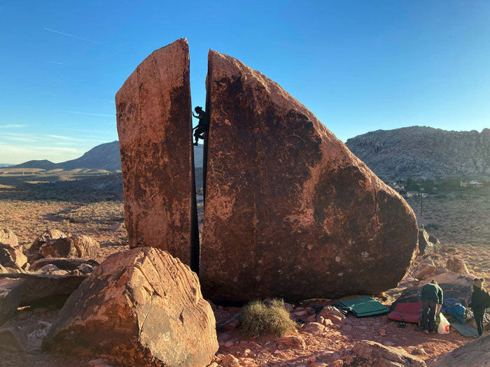 red rocks