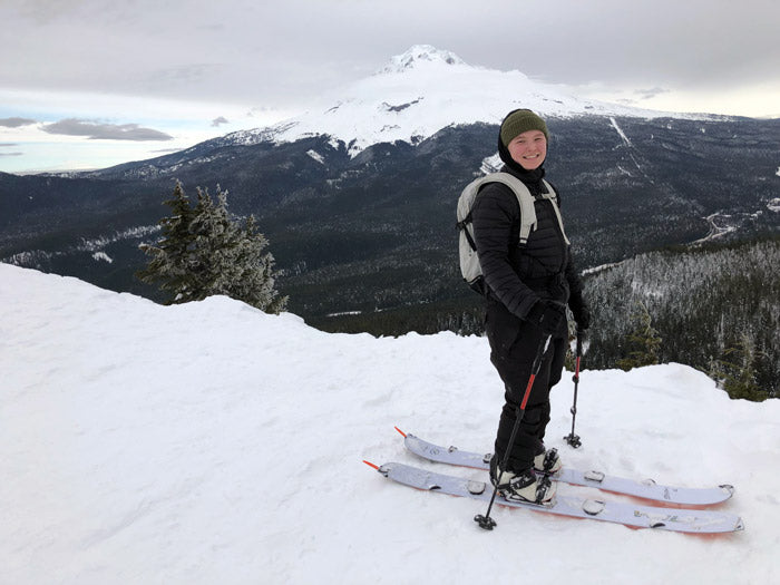 Spiltboarding to Tom, Dick and Harry Mountain!