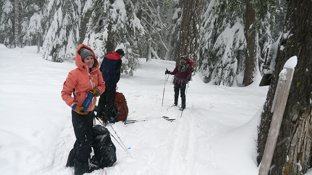 White River Hut ski trip