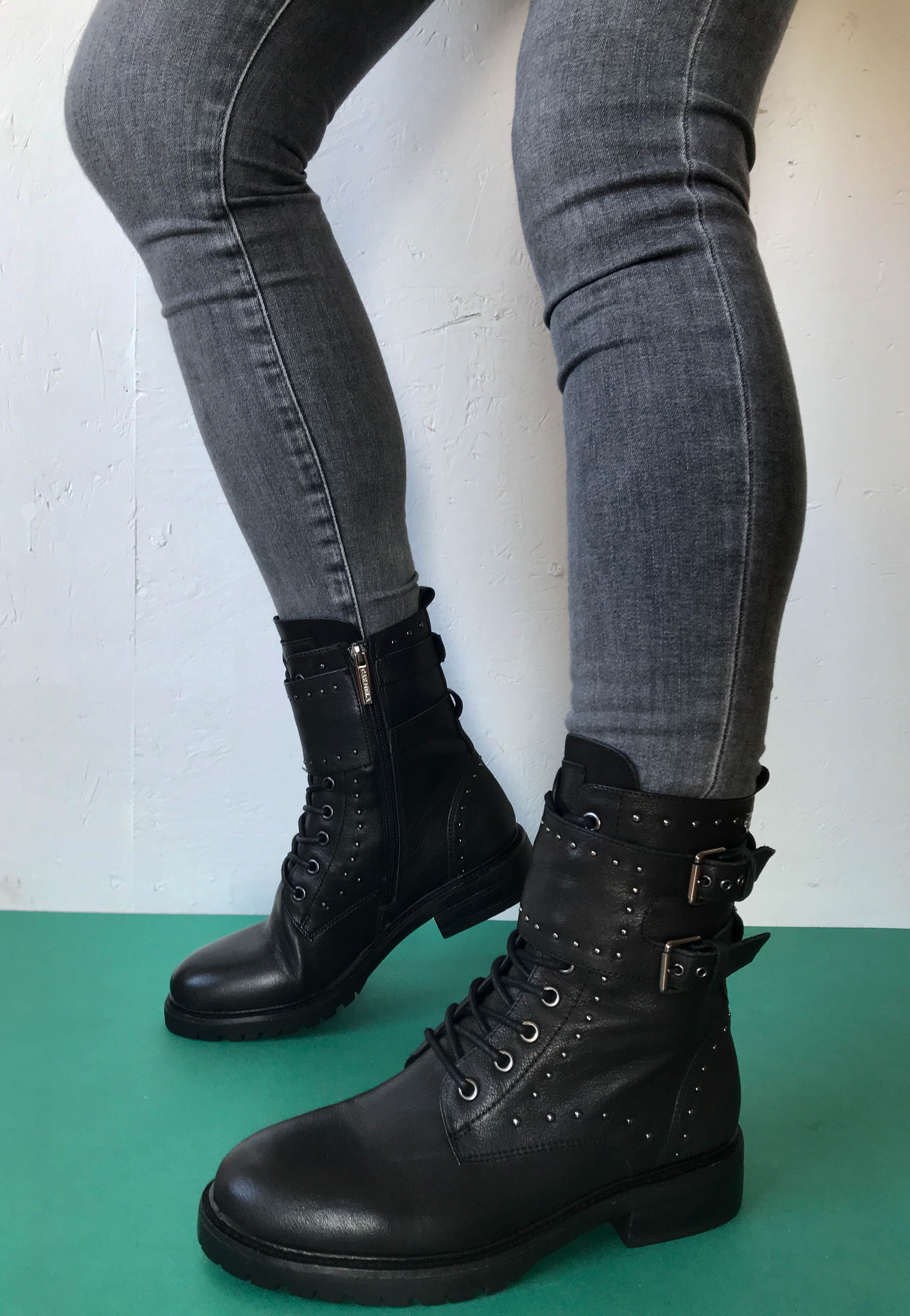 girl biker boots