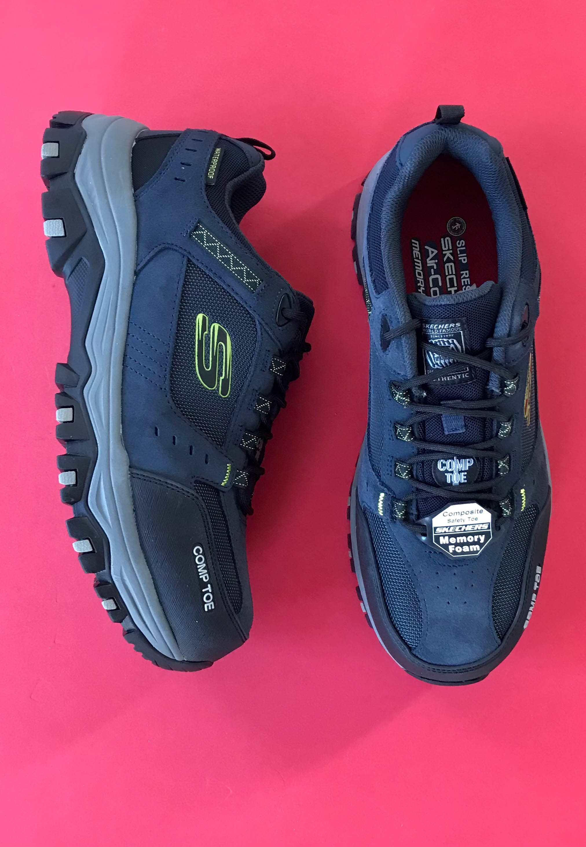 cheap skechers work shoes