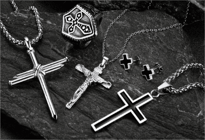 Christian jewelry comes in a range of styles