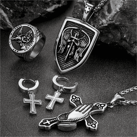 Christian jewelry is replete with symbols