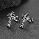 Faithheart Celtic Cross Earrings