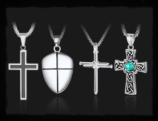 Faithheart Cross pendants