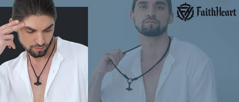 Faithheart Viking jewelry for men