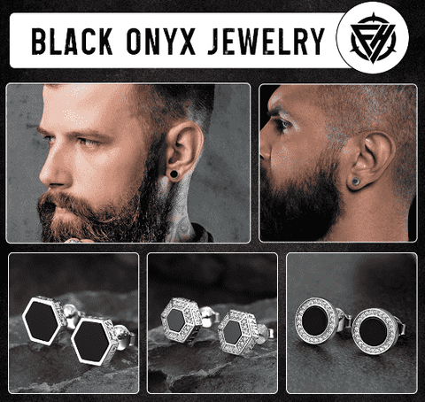 Faithheart black oynx jewelry