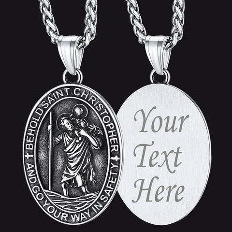 saint christopher necklace
