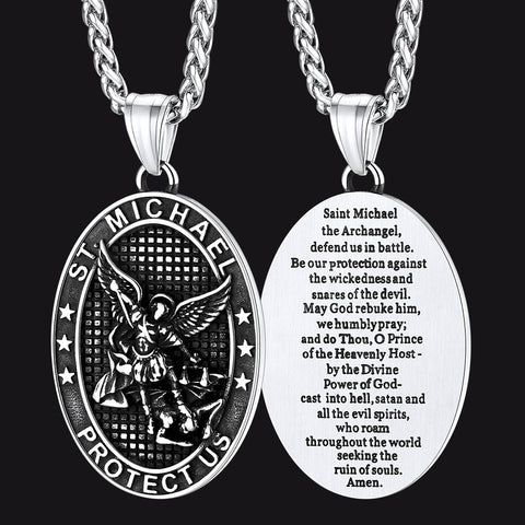 saint michael necklace