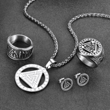 The Symbol of Valknut Jewelry  - Faithheart Viking Jewelry