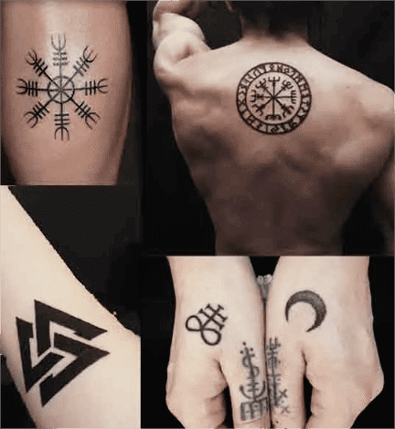 Viking jewelry tattoos